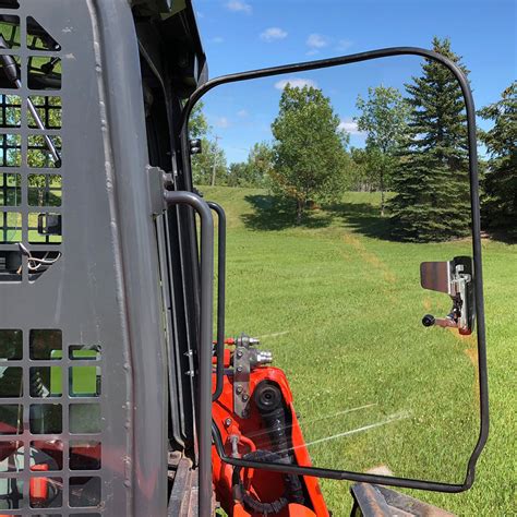 kubota skid steer door won't open|SVL.